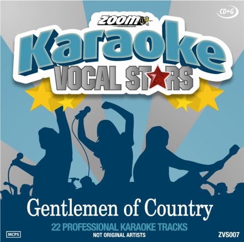 Zoom Karaoke CD+G - Gentlemen Of Country - Vocal Stars Karaoke Series ZVS007