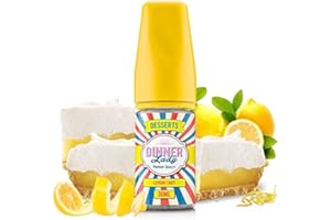 VAPE PIPER LEMON TART Dinner Lady Desserts 30 ml Aroma Konzentrat - Hochdosiertes Lebensmittel Aroma - Für Lebensmittel, Kochen, Backen, Hobby, Raumerfrischung uvm.