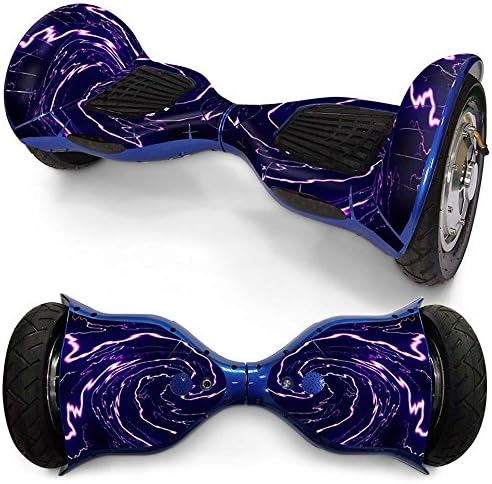 QJONKE Waterproof PVC Balance Scooter Sticker for 10 inches Balancing Skateboard , 8