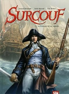 jaquette livre Surcouf tome 1
