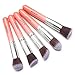 ACEVIVI Professional 10pcs Premium Synthetic Kabuki Makeup Brush Set Foundation Blending Cosmetic Brushes Essential Kit