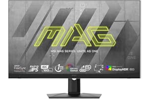 MSI MAG 323UPF - Moniteur Gaming 32''UHD- Dalle IPS 3840 x 2160, 160 Hz / 1ms, FreeSync Premium Pro, Pied réglable/VESA - DisplayPort 1.4a, HDMI 2.1 & USB Type C