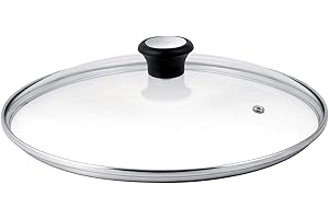 Tefal Glasdeckel 28 cm, Edelstahlfassung, Spülmaschinenfest, Dampfventil, Thermokunststoffgriff, 28097712