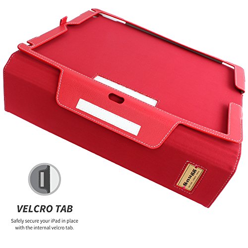 iPad Pro 12.9 (2017) Hülle Rot, Snugg Leder iPad Pro 12.9 (2017) Schutz Klapphülle Case Cover [Lebenslange Garantie] mit Ständer für Apple iPad Pro 12.9 (2017) - 9