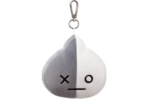 Aurora World 61339 Van BT21 - Llavero con Clip, Color Gris/Blanco