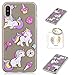Produktbild Hülle iPhone X TPU schutz silikonhülle, niedlichen cartoon bild transparent handy Hülle für Apple iPhone X + schlüsselanhänger (* / 1578) (10)
