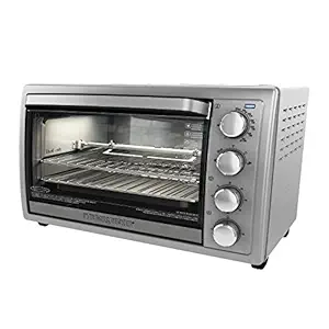 Black & Decker TO4314SSD Toaster Oven, Silver