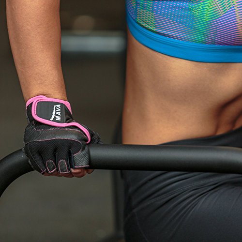 Mava Sports Power Trainingshandschuhe – Griffkraft & Stabilität – Fitnesshandschuhe für Damen & Herren | Für Bodybuilding & Gewichtheben - 6