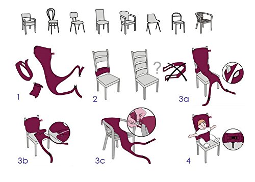 Mobiseat tragbarer Stuhl-Sitzgurt - 3