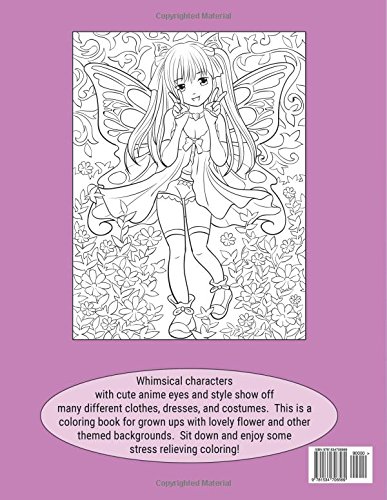 Kawaii Girl Fashion Coloring Book: Clothes, dresses, costumes and lots of cute kawaii fashions: Volume 3 (Kawaii, Manga and Anime Coloring Books for Adults, Teens and Tweens)