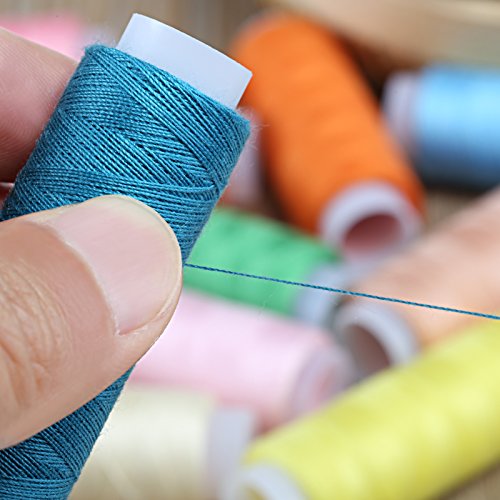LIHAO 39x Nähgarn Polyester Multi Farben Set 200 Yard Sewing Thread Nähset - 8