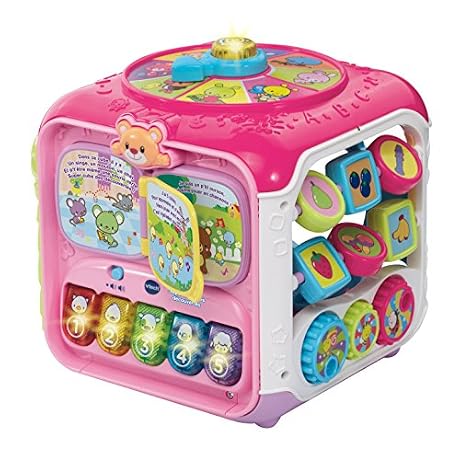 VTech 183455 Super Cube de Dcouverte Rose
