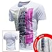 Produktbild Herren Bluse,feiXIANG Herren Begegnung Sun Ändern Farbe Kurzarm Freizeit T-shirt (S, Weiß)