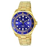 Constantin Durmont Herren-Armbanduhr Skipper Analog Quarz Edelstahl beschichtet CD-SKP-QZ-GDGDBLBL