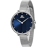 ADAMO Aritocrat Blue Dial Women's & Girl's Watch 335SSM05