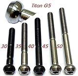 Titan Kugelkopf Schraube Sattelstütze M5 x 30 35 40 45 50 Thomson kcnc Saso T3