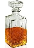 EAN: 8711295185526 EI Clásica 900 ml 0,9 litros Jarra - Jarra de Cristal Whisky coñac Botella Whisky Licor Vino Botella