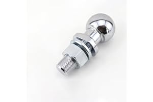 SVUPUE Enganche de Remolque, Perno de 22 mm, para bielas con una Carga de hasta 3,5 toneladas. Barra de Tiro con rótula de 50 mm y 3,5 t.