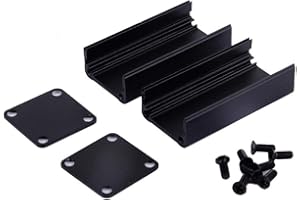 Wytłaczana Aluminiowa Obudowa PCB Skrzynki Elektryczne Złączki Kablowe Skrzynki Elektryczne Skrzynka na Instrumenty Obudowa Elektroniczna Obudowa Chłodząca Skrzynka Projektowa DIY 50x25x25mm