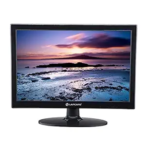 LAPCARE 15.4-inch (39.1-cm) Slim 720p HD LED Backlit Computer Monitor (VGA + HDMI) - (Black)