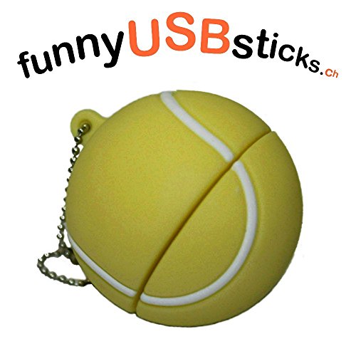 Preisvergleich Produktbild funnyusbsticks Tennisball USB Stick 8GB