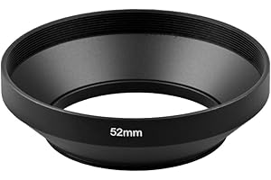 AYEX Aluminiowa osłona przeciwsłoneczna 52 mm gwint do obiektywów szerokokątnych