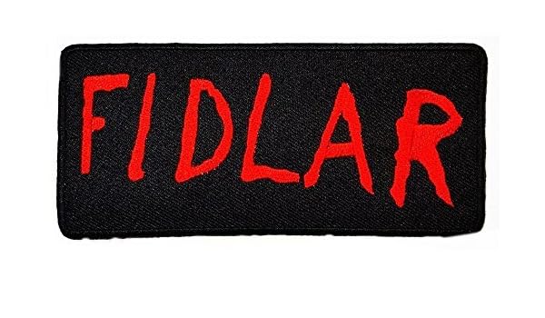 Fidlar Red Black Cool Funny Biker Patch For Diy Bone Ghost Hog Outlaw Hot Rod Motorcycles Rider Lady Biker Jacket T Shirt Patch Sew Iron On Embroidered Badge Sign Costume Amazon Co Uk Diy