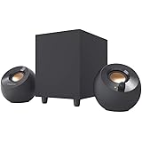 Altoparlanti desktop Creative Pebble Plus 2.1 alimentati tramite USB con subwoofer down-firing e driver far-field, potenza to