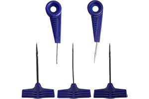 NAVOYS 5-Piece Twist Gimlet, Bradawl, and Awl Set – Durable Hand Tools for Woodworking, Leathercraft, and DIY Projects, Boring, Pilot Holes, Screwing Tools