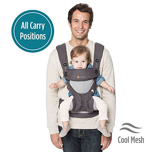 ERGOBABY® Babytrage 4 Tragepositionen Cool Air Babytrage - 4