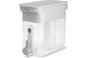Culligan with ZeroWater Technology 5.2-L Water Filter Dispenser – Includes 5-Stage Advanced Water Filter, Certified to Reduce Lead, Total PFAS (Forever Chemicals), Mercury, Fluoride, and Chlorine