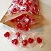 Produktbild Herzbonbons rot (Erdbeere) 1000g ca. 300St. ideal als Gastgeschenk, Candybar, Hochzeit, Taufe