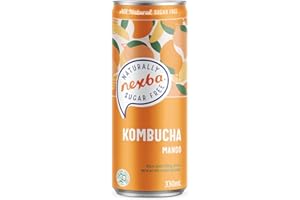 NEXBA - Mango-Kombucha Sleek-Dosen, 12 x 330ml