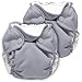 Lil Joey 2 Pack All-in-One Cloth Diaper, Platinum