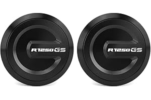 Modeer per B.MW R1250GS 2018-2023 Forcellone Moto Telaio Foro Tappi Coperchio Tappo Set r1250gs r 1250 gs Accessori Colore: Nero