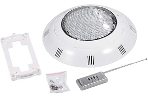 LAZMIN112 12V LED RGB Swimming Pool Lights, 360 LED Multi-Color Waterproof Underwater Bright Light w/Remote Control