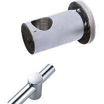 Wandhalterung Für Duschkopf – Chromfarben, 22 Mm, Aus Stabilem ABS