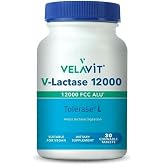 Velavit V-Lactase 12000, 12000 FCC ALU, Tolerase L, 30 &Ccedil;iğneme Tableti
