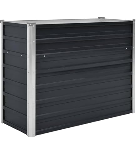 gardivo Verhoogd bloembed, 120 x 80 x 20 cm, 3-delig palletframe van hout, beeteinfassung, tuin verhoogde bedden, bloemperken, houten frame, opzetframe op europallet, vouwbaar, stapelbaar, insteekbaar