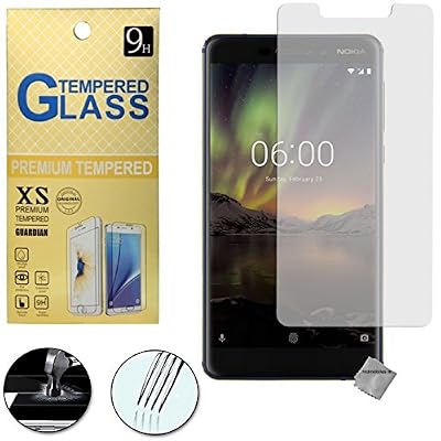 htdmobiles Film de protection vitre verre trempe transparent pour Nokia 6.1 (2018)