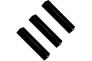 Attachcooking BBQ Gas Grill Porcelain Steel Heat Plate (3PACK) for Aussie, Brinkmann,Grill King,Charmglow and Others