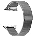 Produktbild Unbekannt Kingcool Ersatzarmband für Apple Watch iWatch Serie 4/3/2/1 38 mm 40 mm 42 mm 44 mm Edelstahl Milanaise-Loop Band mit Magnetverschluss