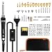 Produktbild Brandmalerei Lötkolben Set,36 PCS Brandmalkolben Set mit einstellbarer Temperatur 200 ~ 450  und Ein /Aus-Schalter, enthält 28 PCS Schnitzen / Prägen / Lötspitzen, 3PCS Schablonen, Stichel, Ständer, PU-Beutel für Holz, Leder, Wachs, Kork Gravieren