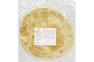 Keto PIADINA CHETOGÉNIQUE Pain Keto pour régime Keto & Low Carb SoKeto (2x85gr)-Piada Keto Protéiné avec Huile de Coco Base Pizza-Aussi pour végétariens, végétaliens, diabétiques (Ig<2)