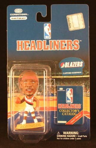 CLIFFORD ROBINSON / PORTLAND TRAIL BLAZERS * 7.6cm * NBA Headliners Basketball Collector Figure