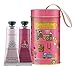 Crabtree & Evelyn Pear and Pink Magnolia/Evelyn Rose Hand Therapy Ornament Tin