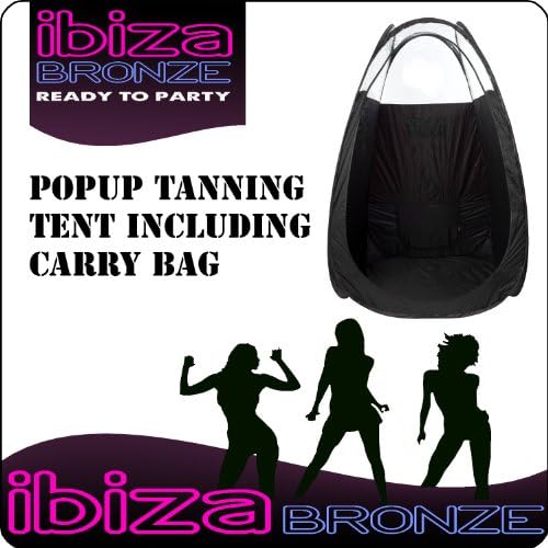 Professional Black Spray Tanning Pop-up Tent/Booth &amp; Carry Bag