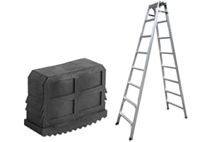 YOSOO 1 Pair Tough Non Slip Extension Ladder Feet Rubber Pads Cover Security Bumpers Replacement Kit