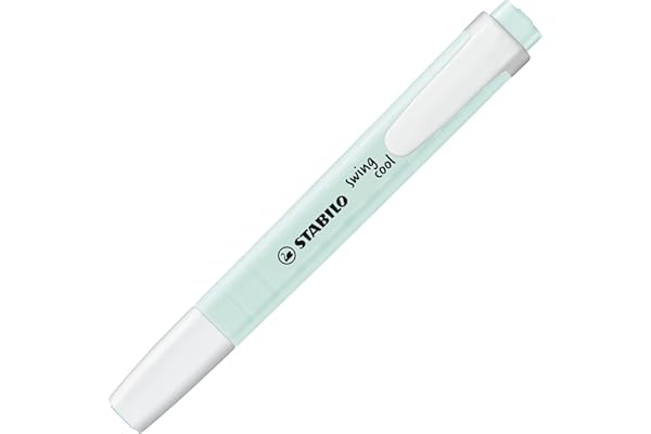 Surligneur - STABILO swing cool Pastel- 1 surligneur touche de turquoise