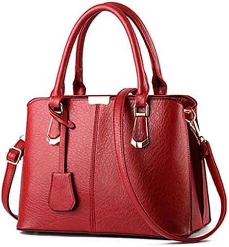 Tanling Women's Bags PU Tote Zipper Rivet For Formal Office &amp; Career Outdoor All Seasons Black Fuchsia Green Wine